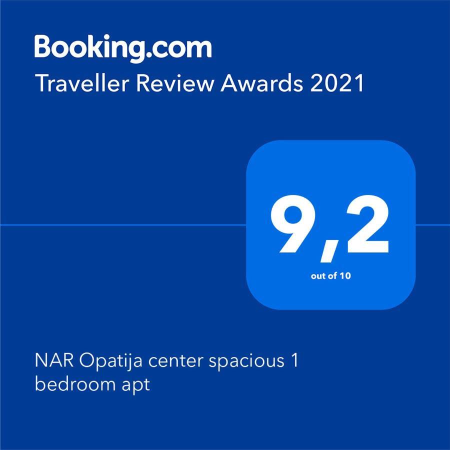 "Nar" Opatija Center Spacious 1 Bedroom Apt Esterno foto