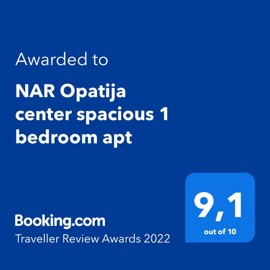 "Nar" Opatija Center Spacious 1 Bedroom Apt Esterno foto
